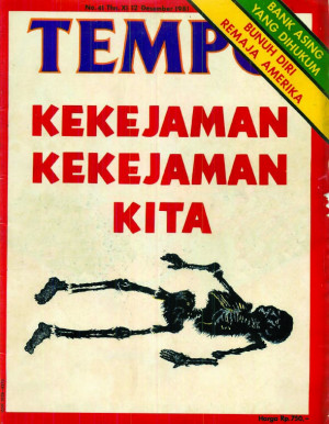 Cover Majalah Tempo - Edisi 1981-12-12