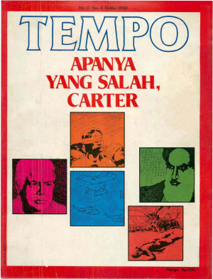Cover Majalah Tempo - Edisi 1980-05-10