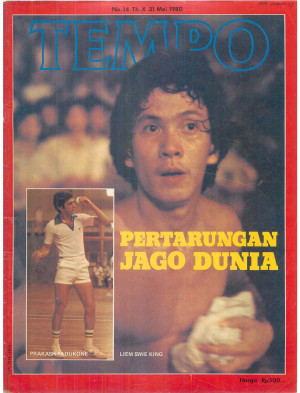 Cover Majalah Tempo - Edisi 1980-05-31