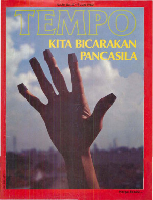 Cover Majalah Tempo - Edisi 1980-06-14