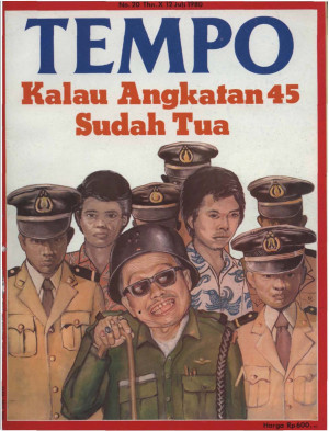 Cover Majalah Tempo - Edisi 1980-07-12