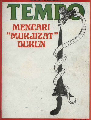 Cover Majalah Tempo - Edisi 1980-12-27