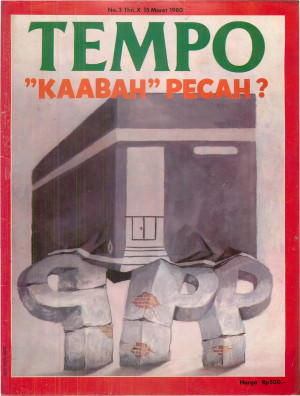 Cover Majalah Tempo - Edisi 1980-03-15