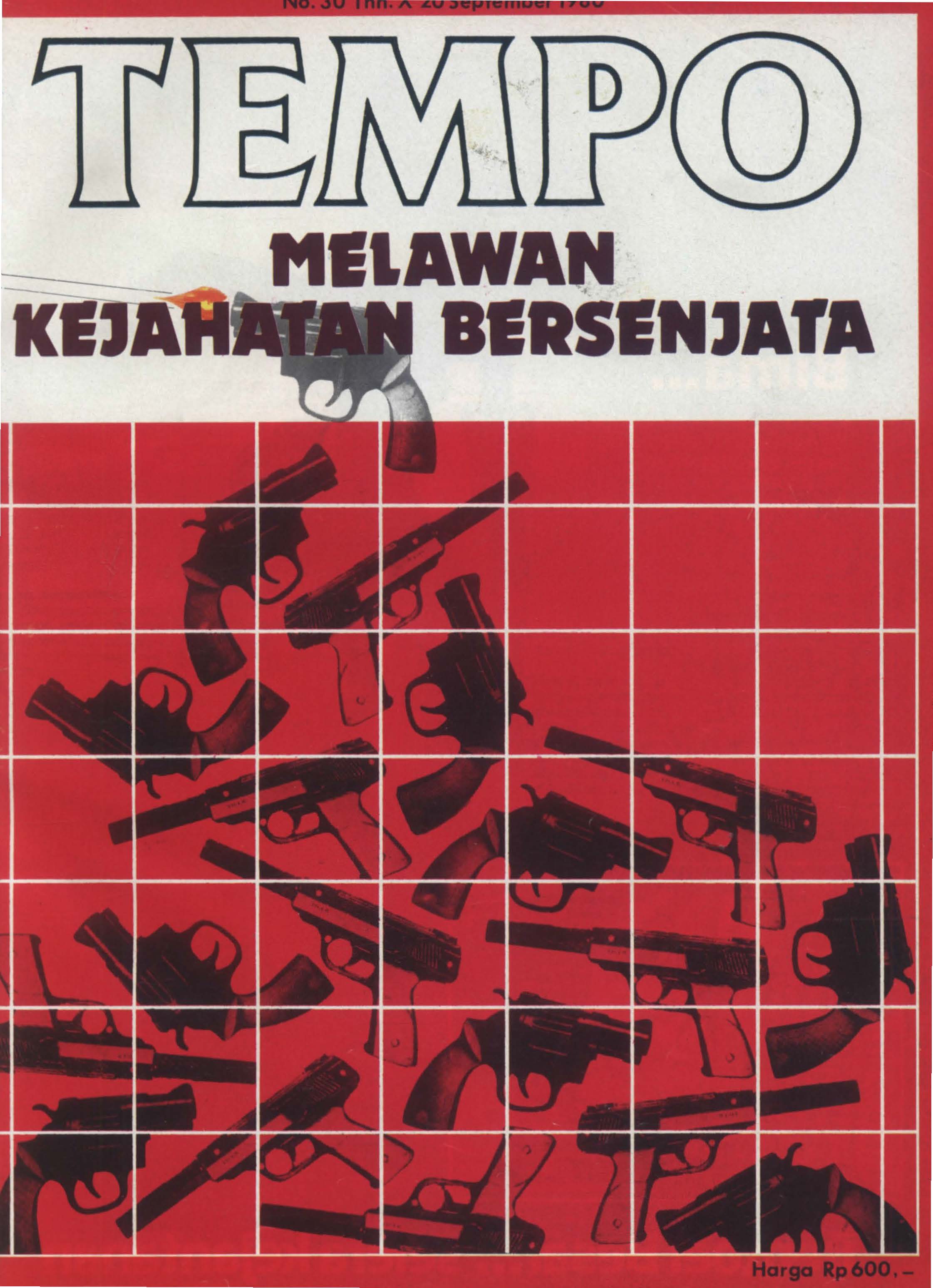 Cover Majalah Tempo - Edisi 1980-09-20