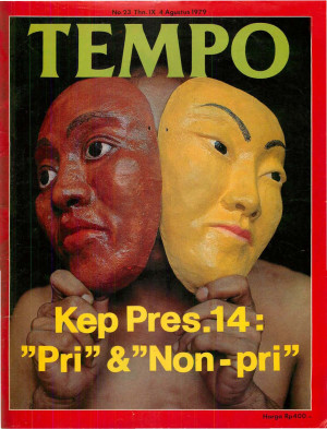 Cover Majalah Tempo - Edisi 1979-08-04
