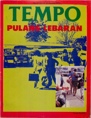Cover Majalah Tempo - Edisi 1979-08-25