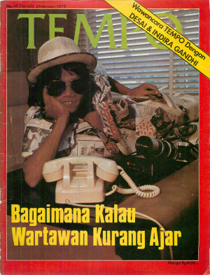 Cover Majalah Tempo - Edisi 1979-02-03