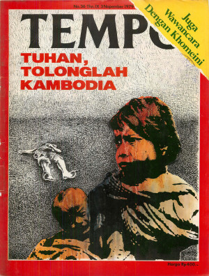 Cover Majalah Tempo - Edisi 1979-11-03