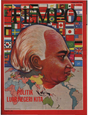 Cover Majalah Tempo - Edisi 1976-02-07