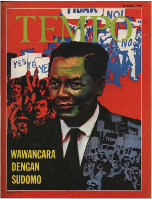 Cover Majalah Tempo - Edisi 1976-03-20