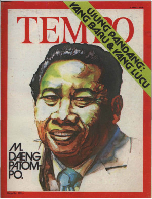 Cover Majalah Tempo - Edisi 1976-04-03