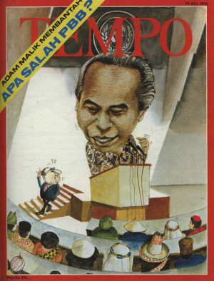 Cover Majalah Tempo - Edisi 1976-07-24