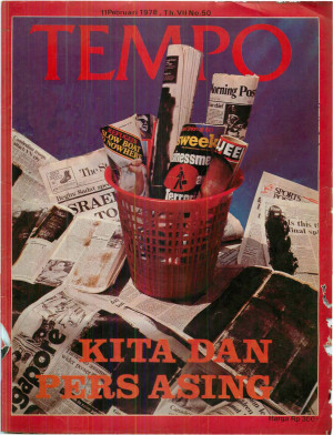 Cover Majalah Tempo - Edisi 1978-02-11