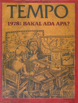 Cover Majalah Tempo - Edisi 1978-01-07