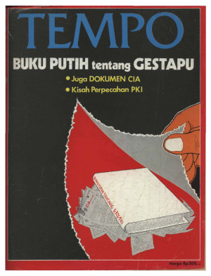 Cover Majalah Tempo - Edisi 1978-08-05