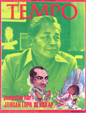 Cover Majalah Tempo - Edisi 1977-07-16