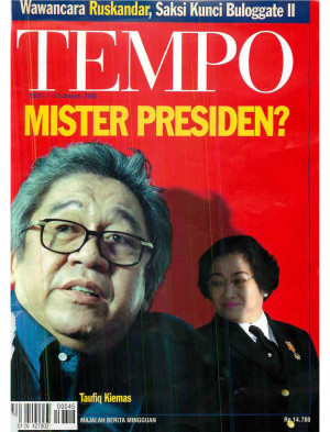 Cover Majalah Tempo - Edisi 2002-01-13