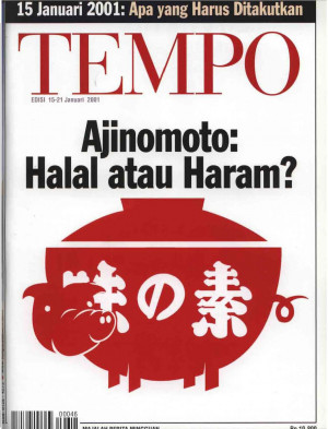 Cover Majalah Tempo - Edisi 2001-01-21