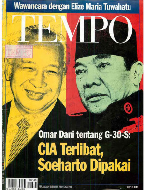 Cover Majalah Tempo - Edisi 2001-02-04