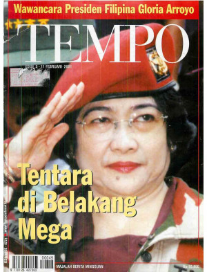 Cover Majalah Tempo - Edisi 2001-02-11