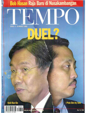 Cover Majalah Tempo - Edisi 2002-03-10