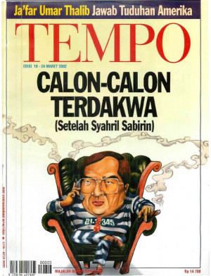Cover Majalah Tempo - Edisi 2002-03-24
