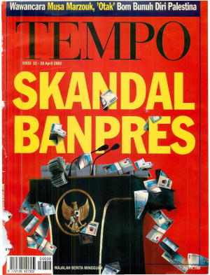 Cover Majalah Tempo - Edisi 2002-04-28