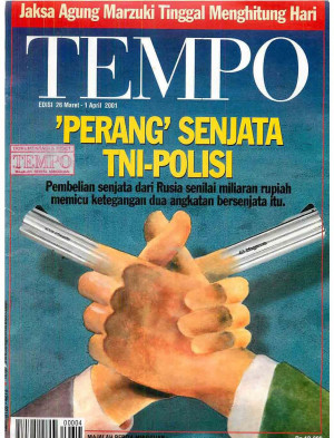 Cover Majalah Tempo - Edisi 2001-04-01