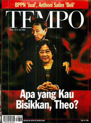 Cover Majalah Tempo - Edisi 2002-07-21