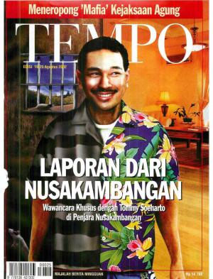 Cover Majalah Tempo - Edisi 2002-08-25