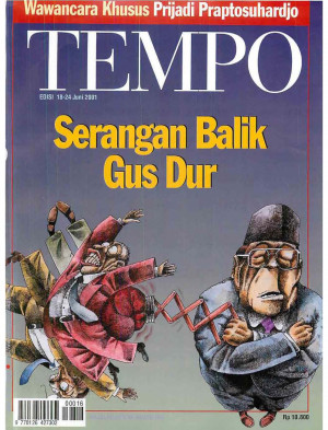 Cover Majalah Tempo - Edisi 2001-06-24