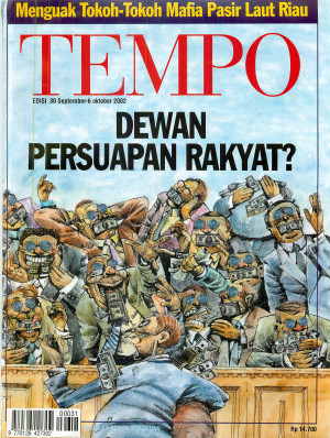 Cover Majalah Tempo - Edisi 2002-10-06