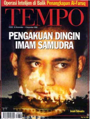Cover Majalah Tempo - Edisi 2002-12-01