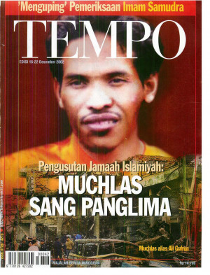 Cover Majalah Tempo - Edisi 2002-12-22