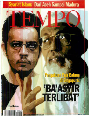 Cover Majalah Tempo - Edisi 2002-12-15