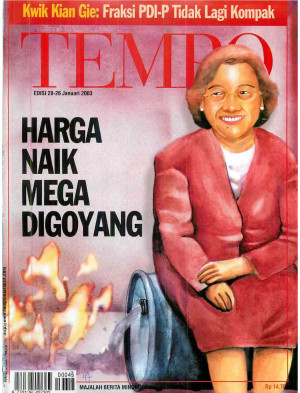 Cover Majalah Tempo - Edisi 2003-01-26