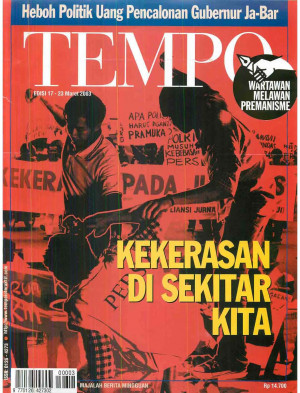 Cover Majalah Tempo - Edisi 2003-03-23