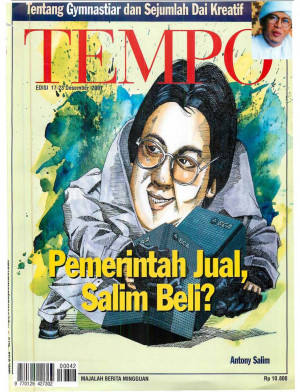 Cover Majalah Tempo - Edisi 2001-12-23