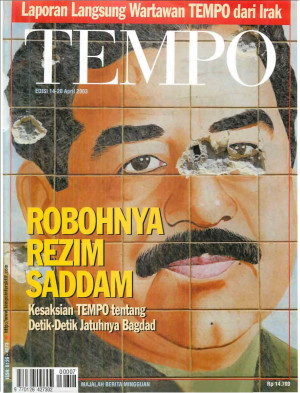 Cover Majalah Tempo - Edisi 2003-04-20