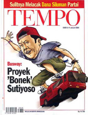 Cover Majalah Tempo - Edisi 2004-01-11