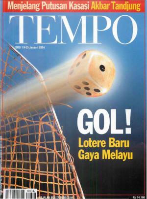 Cover Majalah Tempo - Edisi 2004-01-25