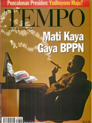 Cover Majalah Tempo - Edisi 2004-02-01