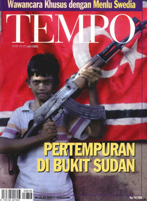 Cover Majalah Tempo - Edisi 2003-06-22