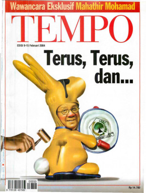 Cover Majalah Tempo - Edisi 2004-02-15