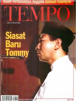 Cover Majalah Tempo - Edisi 2003-07-20