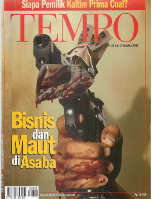 Cover Majalah Tempo - Edisi 2003-08-03