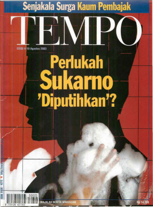 Cover Majalah Tempo - Edisi 2003-08-10