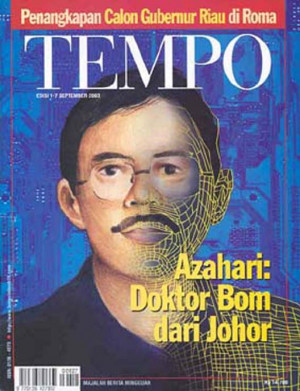 Cover Majalah Tempo - Edisi 2003-09-07
