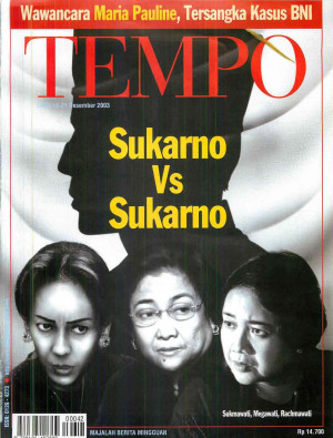 Cover Majalah Tempo - Edisi 2003-12-21