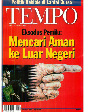 Cover Majalah Tempo - Edisi 1999-05-17